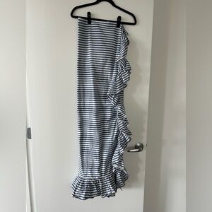 Coniglio Palm Beach Ruffle Power Pareo wrap skirt